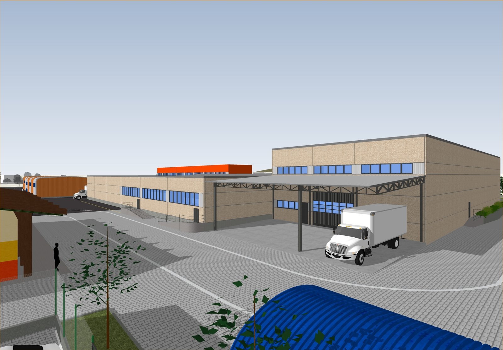 ampliamento stabilimento industriale