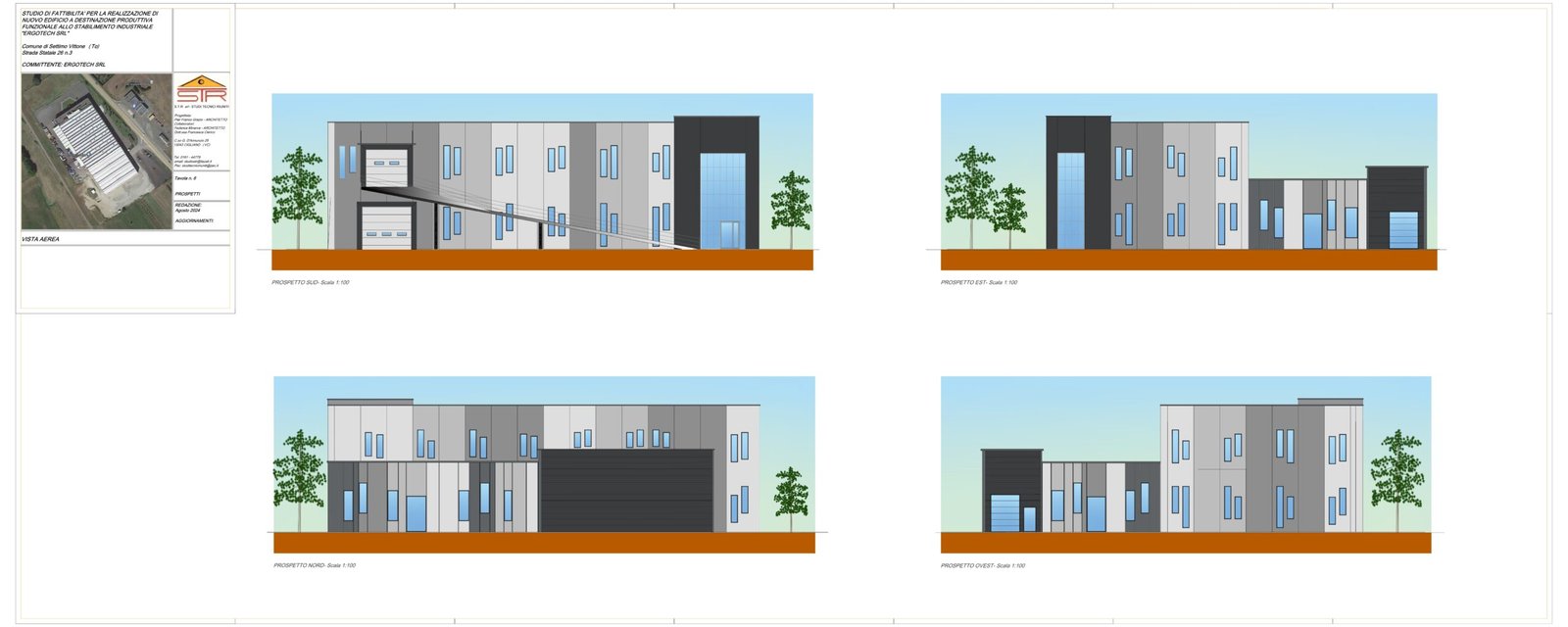 progetto nuovo magazzino