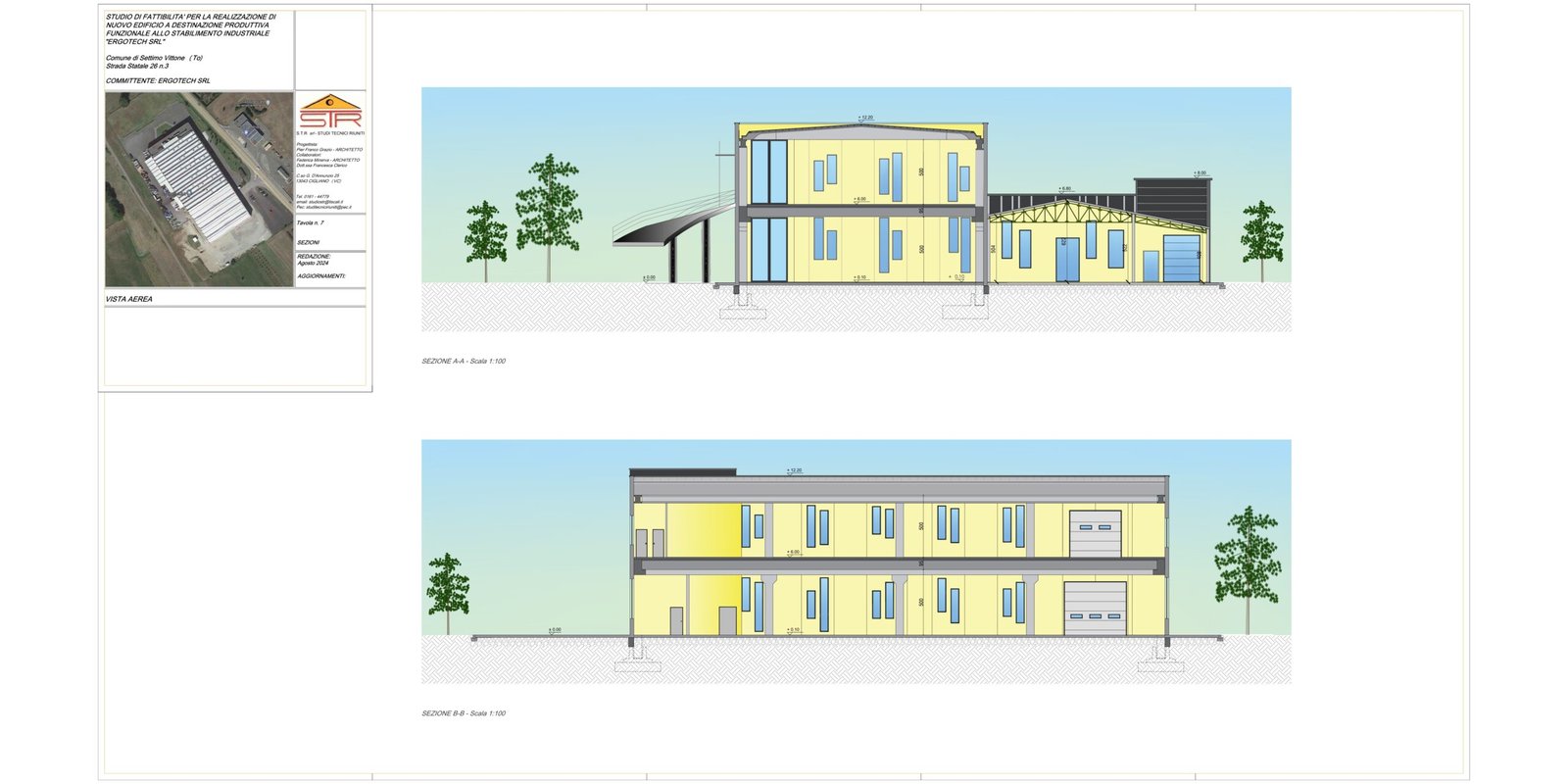 progetto nuovo magazzino